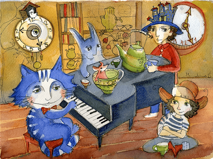 Watercolor illustration